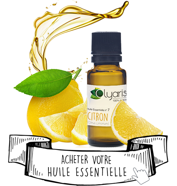 Huile Essentielle de Citron par Olyaris